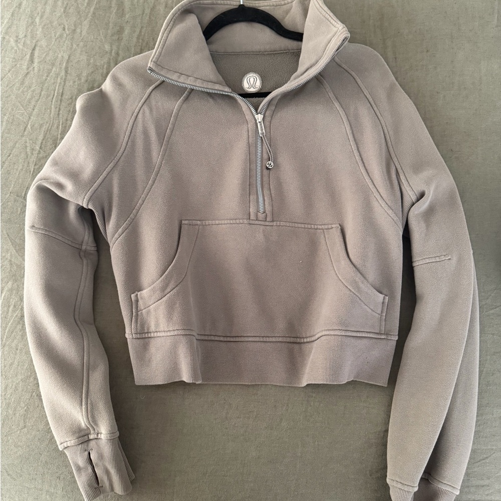 Lululemon Athletica Women's Nomad Half-Zip funnelneck scuba sweatshirt